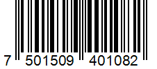 Barcode 7501509401082