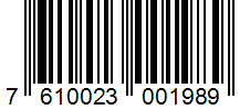 Barcode 7610023001989