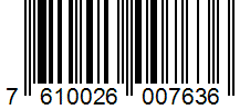 Barcode 7610026007636