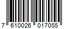 Barcode 7610026017055
