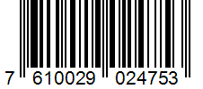 Barcode 7610029024753