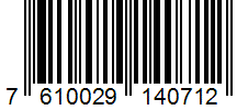 Barcode 7610029140712