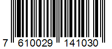 Barcode 7610029141030