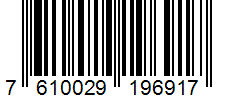 Barcode 7610029196917