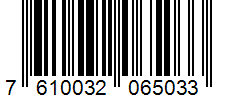Barcode 7610032065033