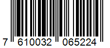 Barcode 7610032065224