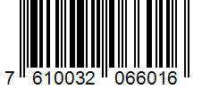 Barcode 7610032066016