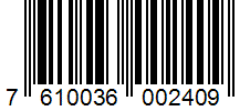 Barcode 7610036002409