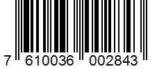 Barcode 7610036002843