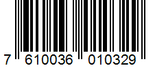 Barcode 7610036010329