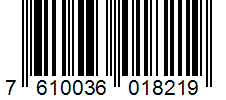 Barcode 7610036018219