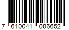 Barcode 7610041006652