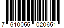Barcode 7610055020651