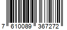 Barcode 7610089367272