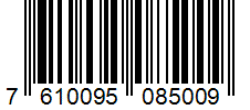 Barcode 7610095085009