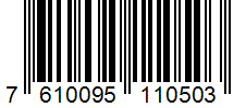 Barcode 7610095110503
