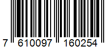 Barcode 7610097160254