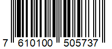 Barcode 7610100505737