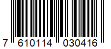 Barcode 7610114030416