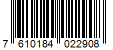 Barcode 7610184022908