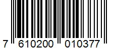 Barcode 7610200010377