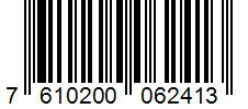 Barcode 7610200062413