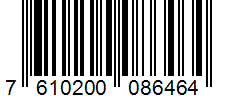 Barcode 7610200086464