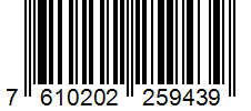 Barcode 7610202259439