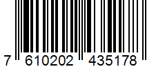 Barcode 7610202435178
