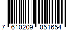 Barcode 7610209051654