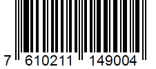 Barcode 7610211149004