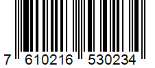 Barcode 7610216530234