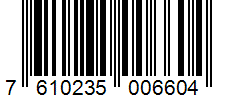 Barcode 7610235006604