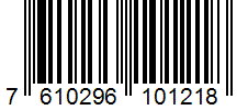 Barcode 7610296101218