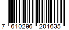 Barcode 7610296201635