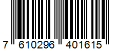 Barcode 7610296401615