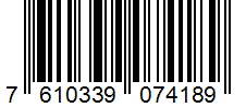 Barcode 7610339074189