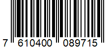 Barcode 7610400089715
