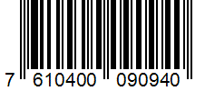 Barcode 7610400090940