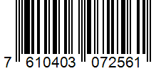 Barcode 7610403072561