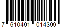 Barcode 7610491014399