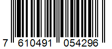 Barcode 7610491054296