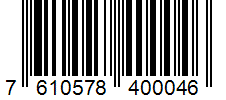 Barcode 7610578400046