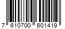 Barcode 7610700601419