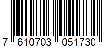 Barcode 7610703051730