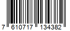 Barcode 7610717134382