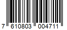 Barcode 7610803004711
