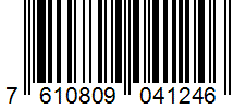 Barcode 7610809041246