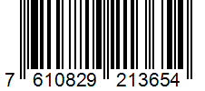 Barcode 7610829213654