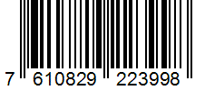 Barcode 7610829223998